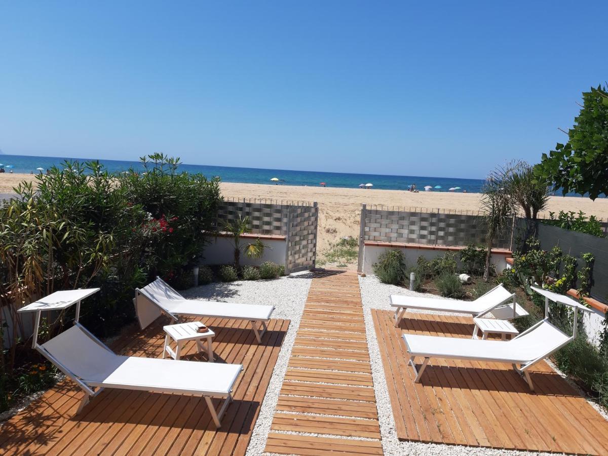 Doride Appartamento Sulla Spiaggia Balestrate Exterior foto